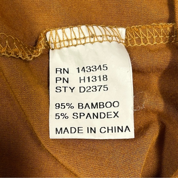 PIKO 1988 Womens Bamboo Tunic Top Size M Dolman Sleeve Round Neck Boho Neutral - Picture 5 of 9